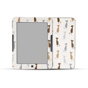 Tablet Skin Compatible with Barnes & Noble Nook GlowLight 4 (2021) - Cat Lady - Premium 3M Vinyl Protective Wrap Decal Cover - Easy to Apply | Crafted in The USA by MightySkins