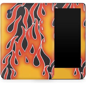 Tablet Skin Compatible with Kobo Clara 2E (2022) - Hot Flames - Premium 3M Vinyl Protective Wrap Decal Cover - Easy to Apply | Crafted in The USA by MightySkins