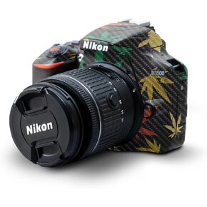 Carbon Fiber Skin Compatible with Nikon D3500 Camera - VSCO3 - Premium 3M Vinyl Protective Wrap Decal Cover - Easy to Apply | Crafted in The USA by MightySkins