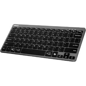 Adesso EasyTouch 7000 Multi OS Multi-Device Bluetooth Scissor Switch Keyboard with Copilot AI Hotkey - Wireless, Rechargeable, Quiet Keystrokes WKB-7000BB