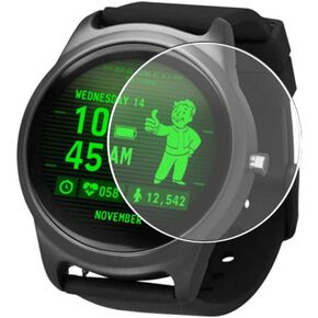 3 Pack Tempered Glass Screen Protector Film, compatible with Fallout Smartwatch Protectors Guard, Transparent