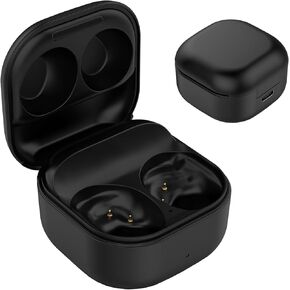 Compatible for Galaxy Buds FE SM-R400 Charging Case, Charger Dock with USB-C Cable for Samsung Galaxy Buds FE SM-R400 Wired Charging Station 600Mah (Black)