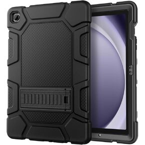 Azzsy Case for Samsung Galaxy Tab A9+/A9 Plus 11" 2024 Model (SM-X210/X216/X218), Heavy Duty Shockproof Rugged High Impact Protective Case, Black
