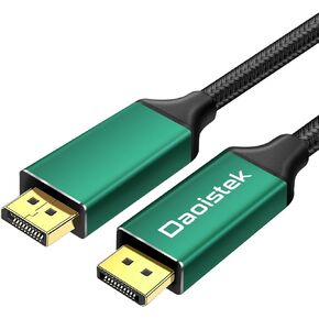 16K DP 2.1 كابل 6.6 قدم 80G 4k 240hz 5k 240hz 8k 120hz kvm التبديل 2 شاشات 2 أجهزة الكمبيوتر كابل Displayport 4k 240 hz dp kvm التبديل كابل 4k 240hz kvm التبديل dp كابل 4k 240hz in Kuwait