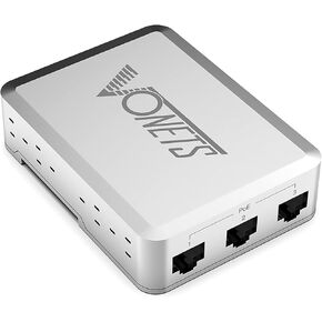 VONETS Industrial 5 Ports PoE Gigabit Switch Gigabit Ethernet Network Switch Ethernet RJ45 Splitter 10/100/1000M 4 PoE +1 Uplink Plug & Play Metal Design Universal for Network Devices VSP500