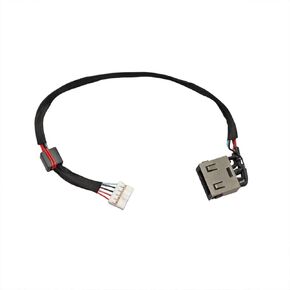 HSSDTECH AC DC in Power Jack Cable Charging Port for Lenovo Yoga Y50 Y50-70 Y70-70T Touch 20349 5944 500-15ISK Series DC30100R900 Z51 Z51-70 80K601CSUS Series/Ideapad 500-15ACZ 5C10G59759 DC30100RB00