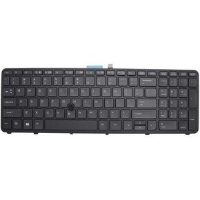 New Replacement Backlit Laptop Keyboard Compatible with HP ZBOOK 15 G1 G2 17 G1 G2 US Keyboard with POINT PK130TK1A00 733688-001 MP-12P23USJ698W PK130TK2A00