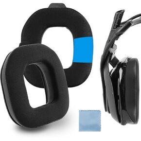 Geekria Sport Cooling-Gel Replacement Ear Pads for Astro A40 TR Headphones Ear Cushions, Headset Earpads, Ear Cups Cover Repair Parts (Black)