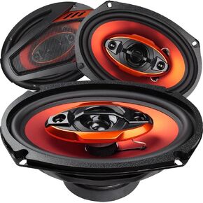 1200W 6X9-Inch 4-Way Car Audio Coaxial Speakers System 6X9 Inches
