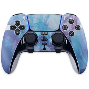 MightySkins Glossy Glitter Skin Compatible with PS5 DualSense Edge Controller - Paint Vapor | Protective, Durable High-Gloss Glitter Finish | Easy to Apply & Change Styles | Made in The USA