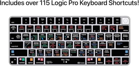 KB Covers Logic Pro Keyboard Cover Compatible with Magic Keyboard w/Touch ID (2021+) in Saudi Arabia