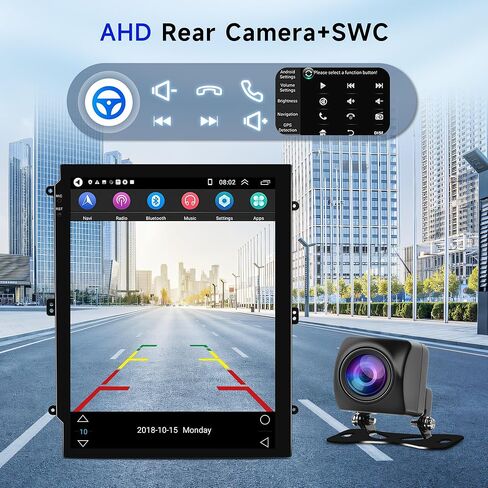 Android Car Stereo for Ford Transit 2014-2018,Wireless Carplay Android Auto Car Radio,2G+64G 9.7'' Touch Screen Head Unit Bluetooth GPS Navigation Mirror Link Hi-Fi FM USB WiFi AHD Backup Camera SWC in Saudi Arabia