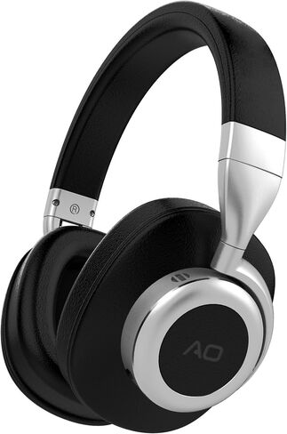 AO Bluetooth Headphones Wireless with Active Noise Cancelling Technology (Updated) - M6 (Black) in Saudi Arabia