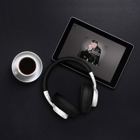 AO Bluetooth Headphones Wireless with Active Noise Cancelling Technology (Updated) - M6 (Black) in Saudi Arabia