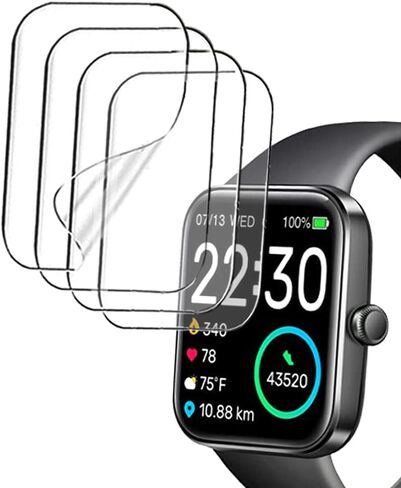 Soft Screen Protector Compatible with SKG V7 1.7 inches smartwatch in Saudi Arabia