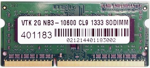 VisionTek 4GB DDR3 1333 MHz (PC3-10600) CL9 SODIMM, Notebook Memory - 900449 in Saudi Arabia