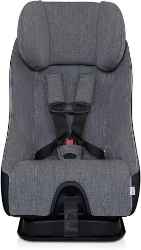 Clek Fllo Convertible Car Seat - Compact Design for 3-Across Seating, Extended Rear-Facing with Anti-Rebound Bar (Thunder) in Saudi Arabia