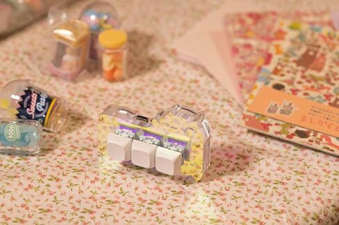 3-Key Mini Bongo Cat USB-C Macro Pad with VIA Auto Detection in Kuwait