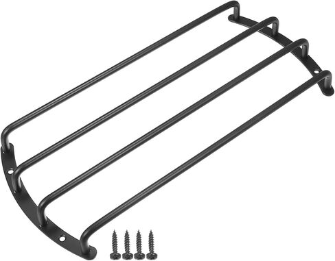 ACROPIX Universal Black Iron 12 بوصة مكبر صوت شواء بار مكبر صوت مضخم صوت شبكة شواء 12 بوصة 4 بار مكبر صوت مصبغة غطاء حماية مكبر الصوت مع مسامير - حزمة من 1 in Saudi Arabia
