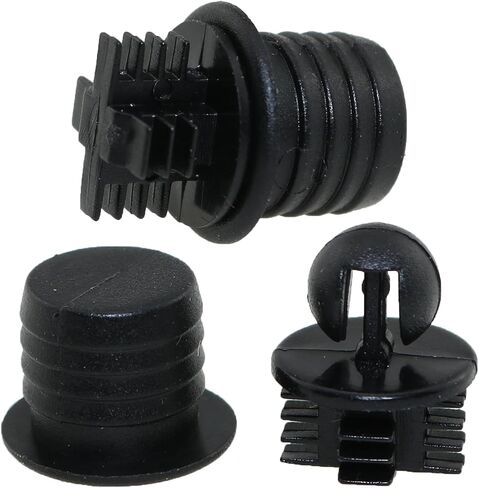 20PCS Speaker Fastener Speaker Mesh Fastener Speaker Grille Guard Rail Plastic Black Ball and Socket Type 10.6 MM Diameter for Speaker Part Accessory in Saudi Arabia