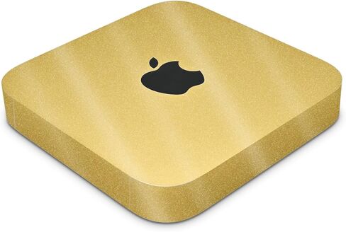 Glossy Glitter Skin Compatible with Apple Mac Mini M2 (2023) - Time Lord Box - Premium 3M Vinyl Protective Wrap Decal Cover - Easy to Apply | Crafted in The USA by MightySkins in Saudi Arabia