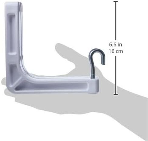 Da-Lite 40932 Wall Mount Brackets, Pack of 2#6 "L Mounting/Extension Brackets for Projection Screens in Kuwait