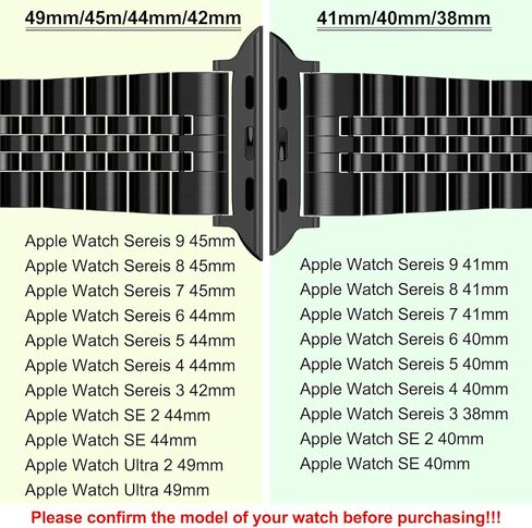 سوار ساعة ابل المتوافق 49 ملم 45 ملم 44 ملم 42 ملم 41 ملم 40 ملم 38 ملم، سوار iWatch شبكي معدني من الفولاذ المقاوم للصدأ لسلسلة ساعات ابل 9/8/7/6/5/4/3/2/1/SE/SE2 in Kuwait