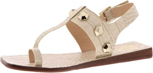 Vince Camuto Womens Dailette Leather Ankle Strap Thong Sandals in Saudi Arabia