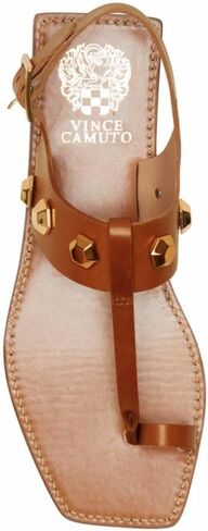Vince Camuto Womens Dailette Leather Ankle Strap Thong Sandals in Saudi Arabia
