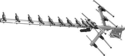 هوائيات Direct SR15 Yagi هوائي HDTV خارجي أحادي الاتجاه UHF، نطاق أكثر من 50 ميل، 4K 8K UHD، تلفزيون NEXTGEN - مع أجهزة تركيب وقوس إمالة in Kuwait