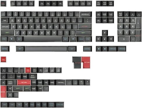 DROP + Matt3o MT3 Susuwatari Custom Keycap Set، ABS Hi-Profile Keycaps، Doubleshot Legends، MX Style Covers Fullsize، Tenkeyless، Winkeyless، 60%، 65%، و75% (المجموعة الأساسية) in Kuwait