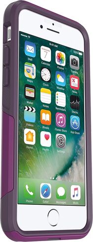 OtterBox COMMUTER SERIES Case for iPhone SE (3rd and 2nd gen) and iPhone 8/7 - Retail Packaging - PLUM WAY (PLUM HAZE/NIGHT PURPLE) in Saudi Arabia