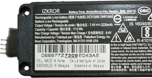 088772 17Wh 2230mAh 2-Cells Bluetooth Speaker Battery Replacement for Bose Soundlink Mini 2 Series 088789 088796 7.4V in Saudi Arabia