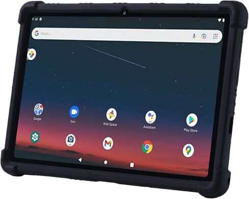 حافظة لجهاز Walmart Onn 10.1 Tablet Gen 3 2022 موديل 100071485، غطاء حامل من السيليكون الناعم مناسب للأطفال لجهاز 2022 Onn 10.1 بوصة 100071485 Gen 3 فقط (أسود) in Saudi Arabia
