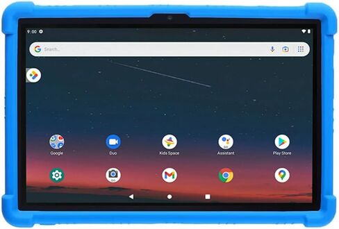 حافظة لجهاز Walmart Onn 10.1 Tablet Gen 3 2022 موديل 100071485، غطاء حامل من السيليكون الناعم مناسب للأطفال لجهاز 2022 Onn 10.1 بوصة 100071485 Gen 3 فقط (أسود) in Kuwait