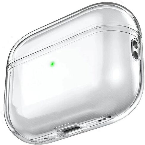 LRK Clear case Compatible with Apple AirPods 1/2, [Non-Yellowing] [Supports Wireless Charging], Soft TPU Material, portective and Shockproof - Transparent in Saudi Arabia