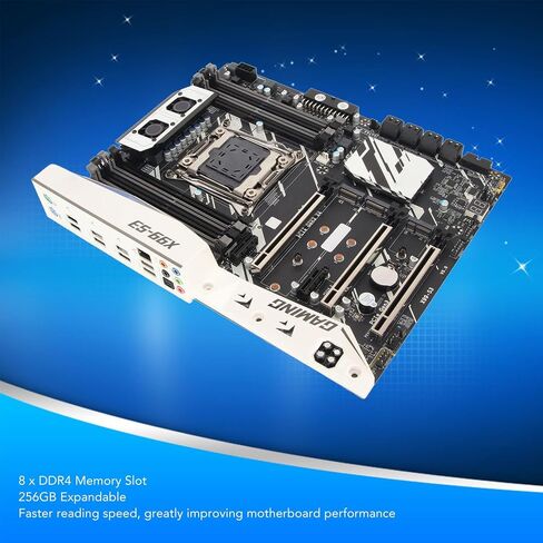 اللوحة الأم X99-S3 للكمبيوتر الشخصي، للوحة الأم Intel LGA2011 V3/V4 للألعاب، اللوحة الأم NVME M.2 4 قنوات DDR4 ATX مع 8 × SATA3.0، شبكة جيجابت، معالج i7 in Saudi Arabia
