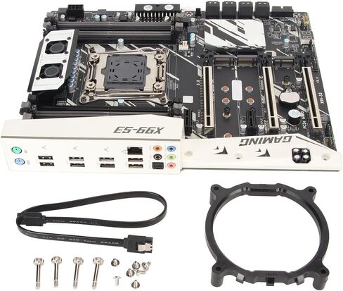 اللوحة الأم X99-S3 للكمبيوتر الشخصي، للوحة الأم Intel LGA2011 V3/V4 للألعاب، اللوحة الأم NVME M.2 4 قنوات DDR4 ATX مع 8 × SATA3.0، شبكة جيجابت، معالج i7 in Saudi Arabia
