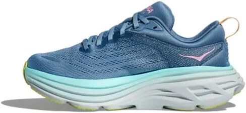 HOKA ONE ONE Womens Bondi 8 Textile Shadow Dusk Trainers 8.5 US in Saudi Arabia