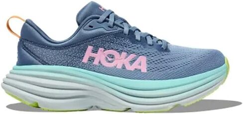 HOKA ONE ONE Womens Bondi 8 Textile Shadow Dusk Trainers 8.5 US in Saudi Arabia