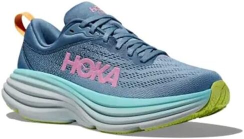 HOKA ONE ONE Womens Bondi 8 Textile Shadow Dusk Trainers 8.5 US in Saudi Arabia