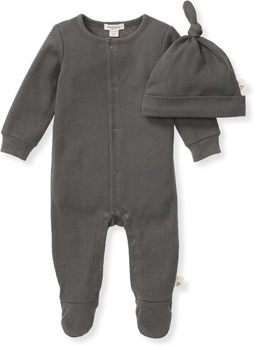 Burt's Bees Baby baby-boys Romper Jumpsuit, 100% Organic Cotton One-piece Short Sleeve Shortall, Long Sleeve Coverall in Saudi Arabia