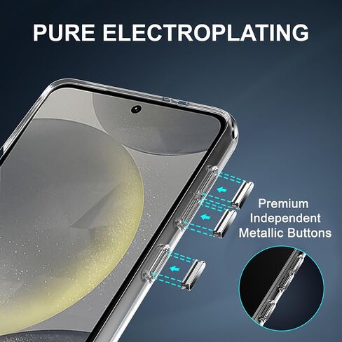 CEDO Kickstand Case for Samsung Galaxy S22 Ultra, 3-Way Mode Built-in Metal Stand Phone Case, Mil-Grade Shockproof Bumper, Transparent Acrylic & Slim Fit, Designed for Samsung S22 Ultra, Crystal Clear in Saudi Arabia