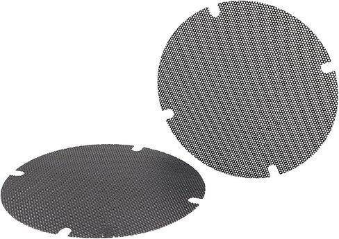 Black Motorcycle Mesh Rear Passenger Speaker Grille Covers for Harley Road Glide Street Glide Electra Glide Ultra Classic Tri Glide Ultra 2014-2024 in Kuwait