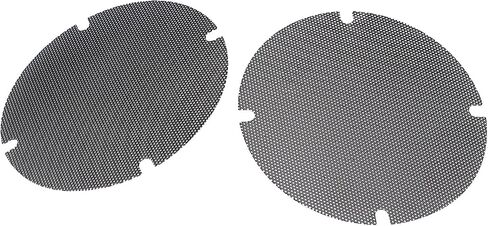 Black Motorcycle Mesh Rear Passenger Speaker Grille Covers for Harley Road Glide Street Glide Electra Glide Ultra Classic Tri Glide Ultra 2014-2024 in Kuwait