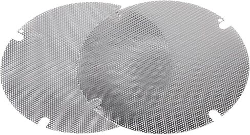 Black Motorcycle Mesh Rear Passenger Speaker Grille Covers for Harley Road Glide Street Glide Electra Glide Ultra Classic Tri Glide Ultra 2014-2024 in Kuwait