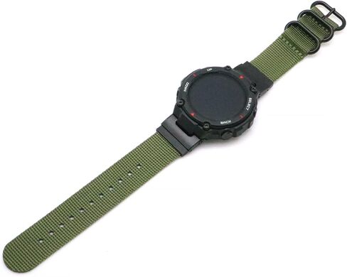 Replacement Wrist Band Nylon Strap Compatible with for Huami Amazfit T-Rex A1918 Smartwatch in Kuwait
