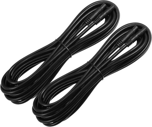 X AUTOHAUX 2 Pcs 8 Pin 3.28ft 100cm Backup Camera Extension Cable Dash Camera Cord Wires Car Rear View Camera in Saudi Arabia