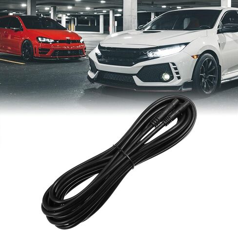 X AUTOHAUX 2 Pcs 8 Pin 3.28ft 100cm Backup Camera Extension Cable Dash Camera Cord Wires Car Rear View Camera in Saudi Arabia