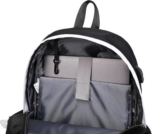 Women Casual Backpack Set Girl School Bookbag Set Cute Laptop Ruaksack Beige in Saudi Arabia